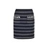 Striped Woven Casual Skirt Women Skirts Pink 1G16Y0-Y7T2-EC8