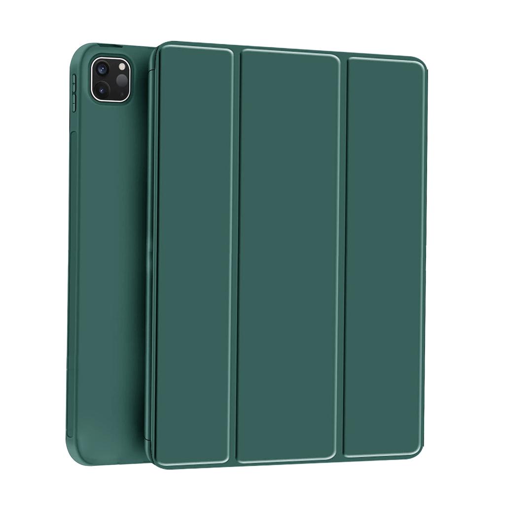 Case for IPad Pro 11 2022/2021/2020/2018 (4th/3rd/2nd/1st Generation) Magnetic Flip Stand Smart Cover Soft Silicone Back Shell