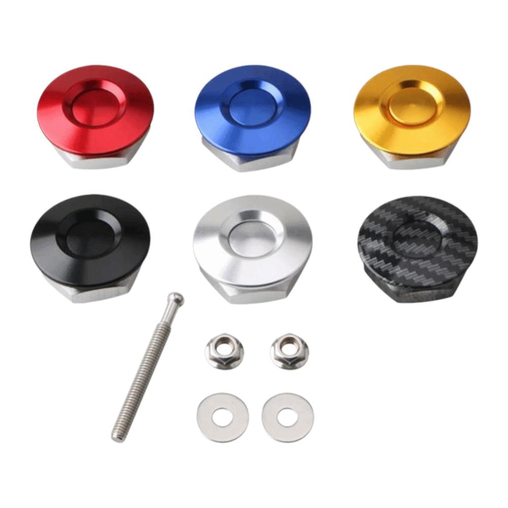 Lock Clip Hood Pins Aluminum Zinc Zinc Alloy Billet Hood Lock Universal Quick Release Fasteners  Front Bumper