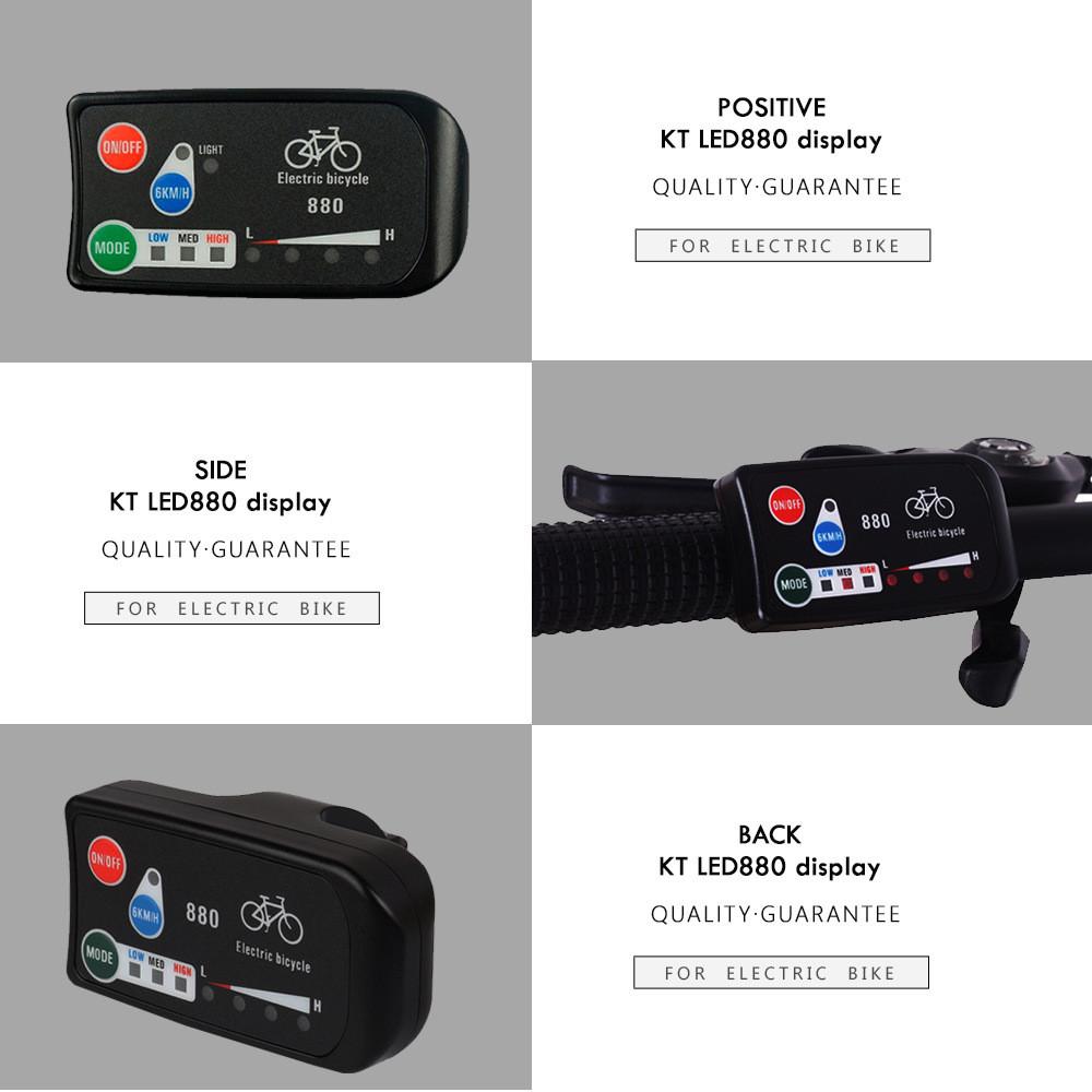 Mountain Bike Electric Assist Conversion With Display For Ebike Riders