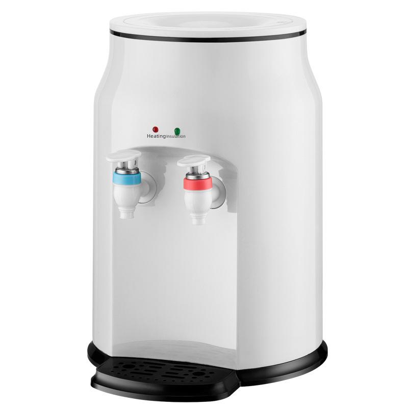 Compact Desktop Water Dispenser - Mini Fridge & Heater for Home, Dorm, or Office
