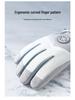 Unisex Winter Split-Finger Ski Gloves: Fleece-Lined, Touchscreen Compatible, Ideal for Cycling and Outdoor Activities
