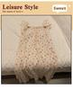 Women's Sweet Fairy Style Thin Cloud Cotton Camisole Nightgown with Built-in Bra for Indoor and Outdoor Wear