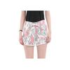 Adidas Neo All Over Print Lace Up Sports Shorts Women Shorts Pink DW7746
