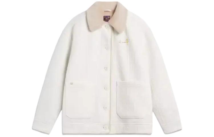 Li Ning Sports Trendy Collection Jackets & Coats Women s Ecru AFDU042-2 XXL
