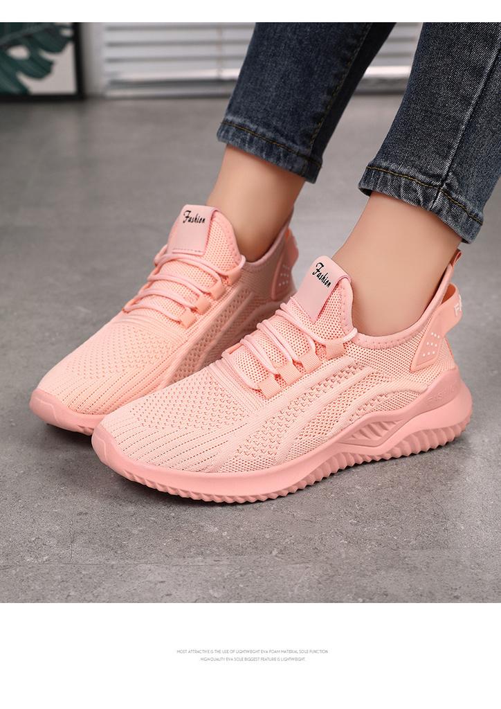 Shoes Women's casual shoes, women's shoes soft sole lightweight sports shoes mesh white shoes versatile outdoor single shoes