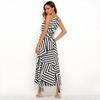 Maxi Summer Beach Dress, Airy Pareo, Stripes, Slimming XL MAXI SUMMER BEACH DRESS, Airy Pareo, Stripes, Slimming XL