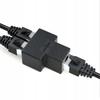 Adaptér Lanberg síťová spojka rozbočovač RJ-45 - RJ-45 X2 stíněný