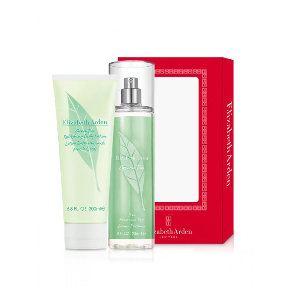 

Elizabeth Arden [2pack] Green Tea Refreshing Body Lotion 200ml + Green Tea Body Mist 236ml FREE