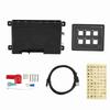 6P Switch Panel Bluetooth APP Control IP66 Waterproof Backlight M4 Stud Ring Terminal with Sticker F