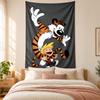 Calvin and Hobbes Tapestry highquality for decorating living room bedroom dorm walls ideal as bedroom wallart orholiday gift