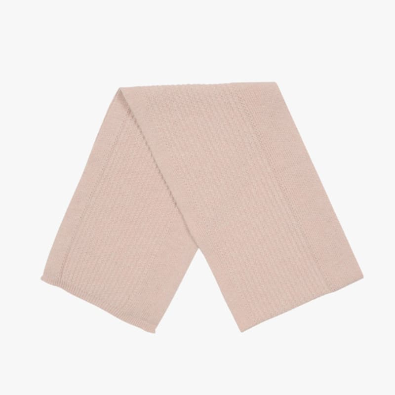 Saint Luxure Soft Leaf Muffler Pink
