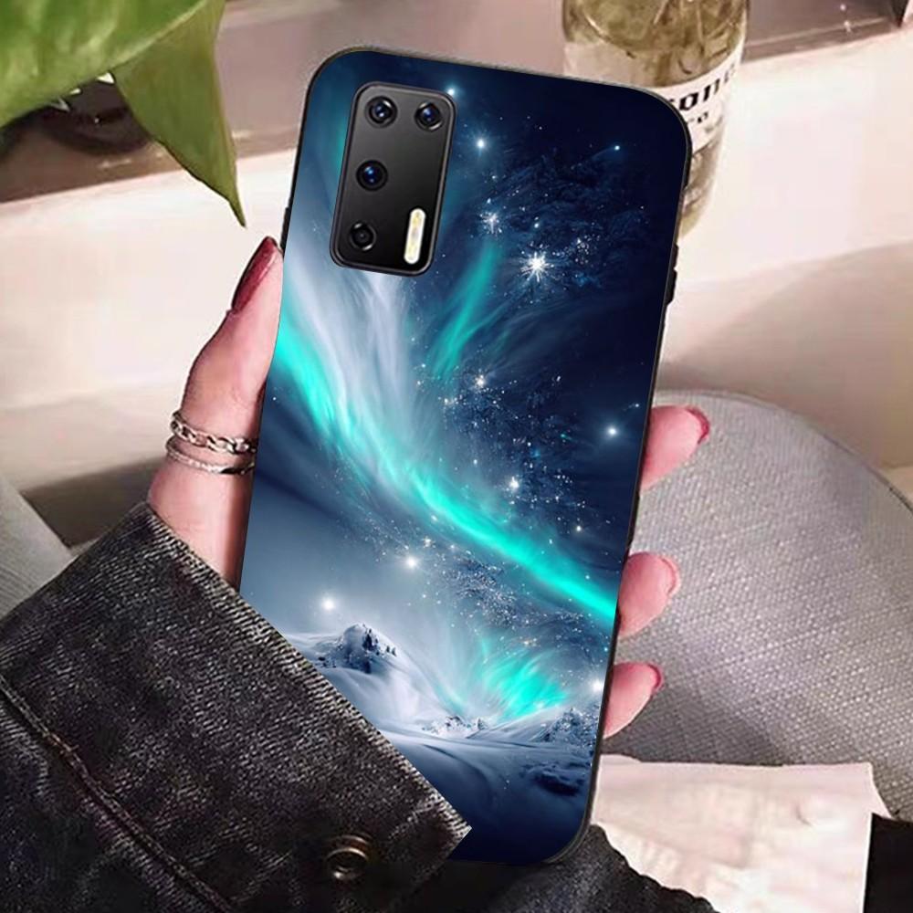 Beautiful Northern Lights Phone Case For Huawei P 8 9 10 20 30 40 50 Pro Lite Psmart Honor 10 Lite 70 Mate 20lite