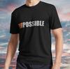 New Shirt I'm Possible (Orange) Active T-Shirt Funny Size S - 5XL