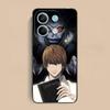 Death Note Kira Light Mobile Phone Case for Xiaomi Redmi Note 14 13 12 11 S Pro Plus 4G 5G Colorful Printing Cover Cover Pretty