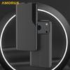 AMORUS For iPhone 17 Pro Case Folio Flip Stand PU Leather Phone Cover