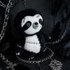 Sloth Plush Toys Dark Series Toys Halloween Party Atmosphere Decorations Funny Realistic Decorative Ornament Gift For Friend
