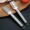 1/2Pcs Stainless Steel Fish Scale Knife with Sawtooth Edge for Scale Scraper Boning Filleting - Kitchen Fish Cleaning Tool