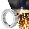 35mm 1.38in Stainless Steel Wire Feeder Roller 0.8 1.0 1.2 Welding Wire Feeding Guide Wheel(1.0