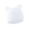 Newborn Baby Solid Color Single Layer Mickey Hat Cute Ear Pullover Cap for Baby Boys Girls