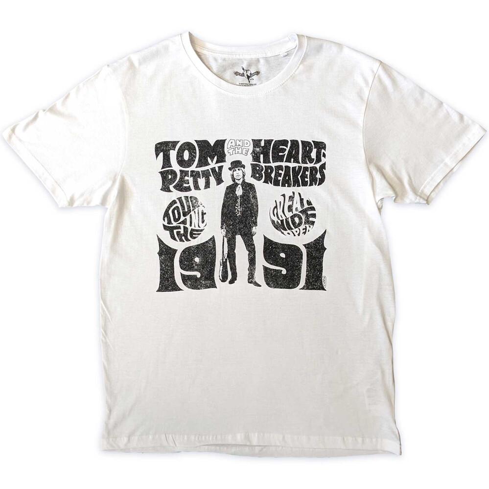 Tom Petty - Great Wide Open Tour - White T-shirt Unisex T-Shirt S
