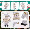 Schönes Dreieck Porzellanpuppen-Ornament für Paare, Freunde oder Heim-Enthusiasten Italienische Liebes-Anhängerpuppen