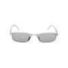Prada Unique Design Rectangular Sunglasses Men sunglasses Silver PRB54S