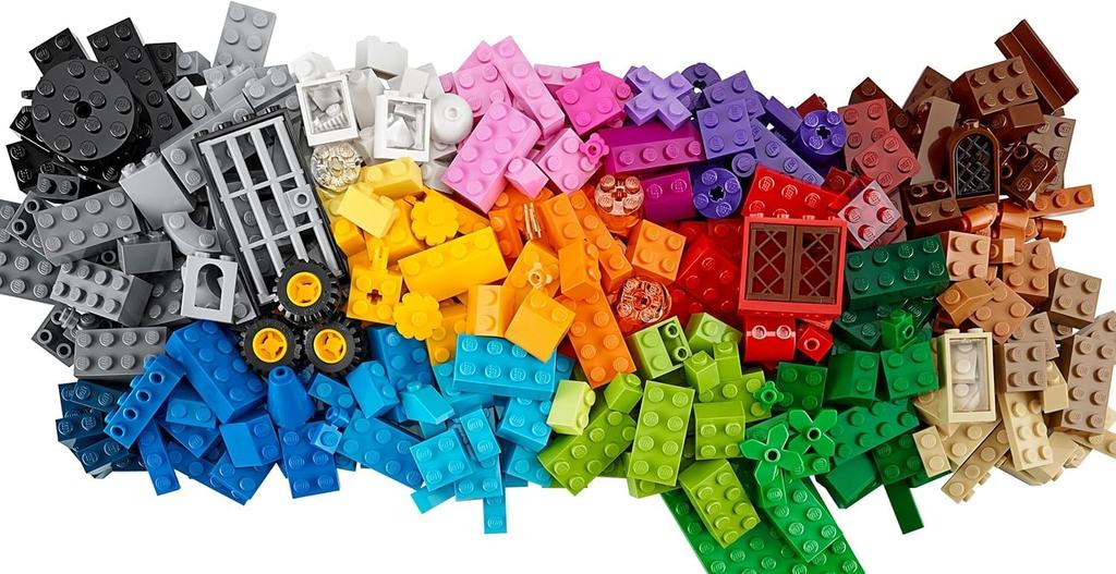 Yellow Idea Box Special Toy, Birthday Gift, Building Blocks, Educational Toy for Boys and Girls, Ages 4, 5, 6, and 7, Pretend Play, City Building,