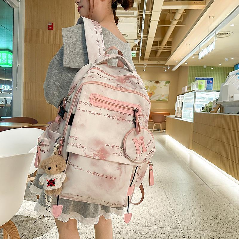 Schoolbag New Chinese Fashion High School Junior High School Student College Student School Bag Women's Large Capacity Outdoor Leisure Travel