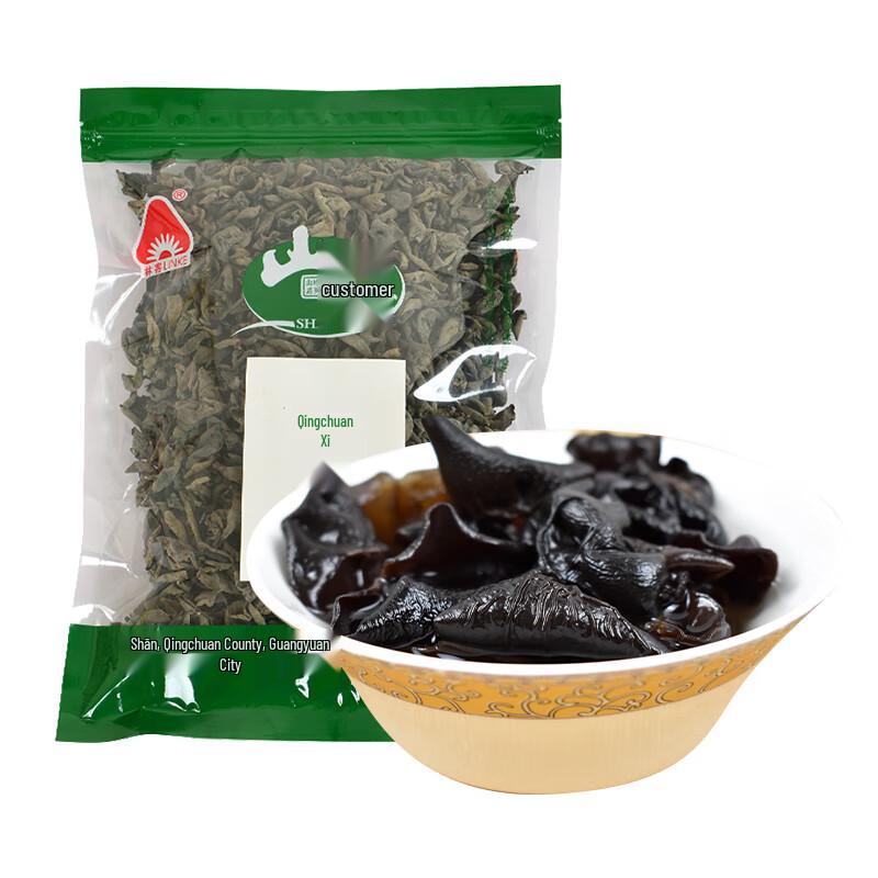 Linke Qingchuan Thin Black Fungus 500g