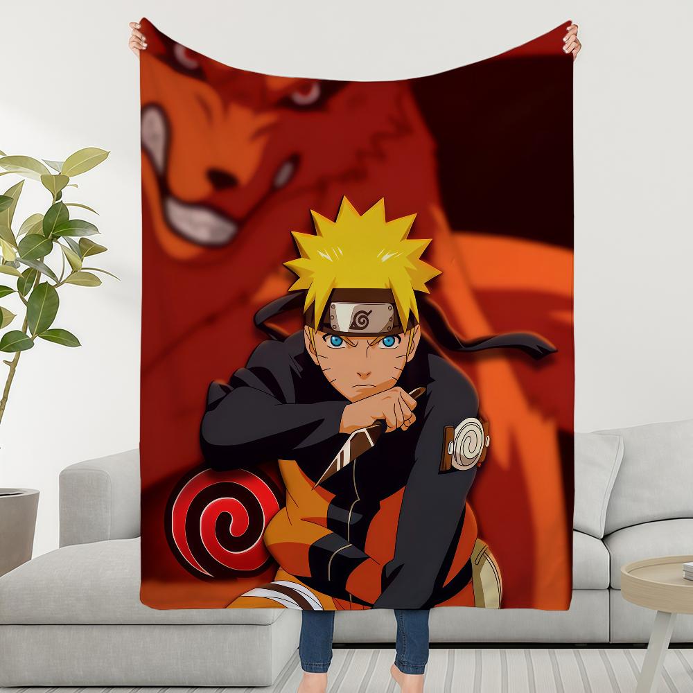 N-NarutoS U-UzumakiS N-NARUTOS Blanket Soft Warm Furry Throw Super Kids Toys Bed Sofa Car Cradle