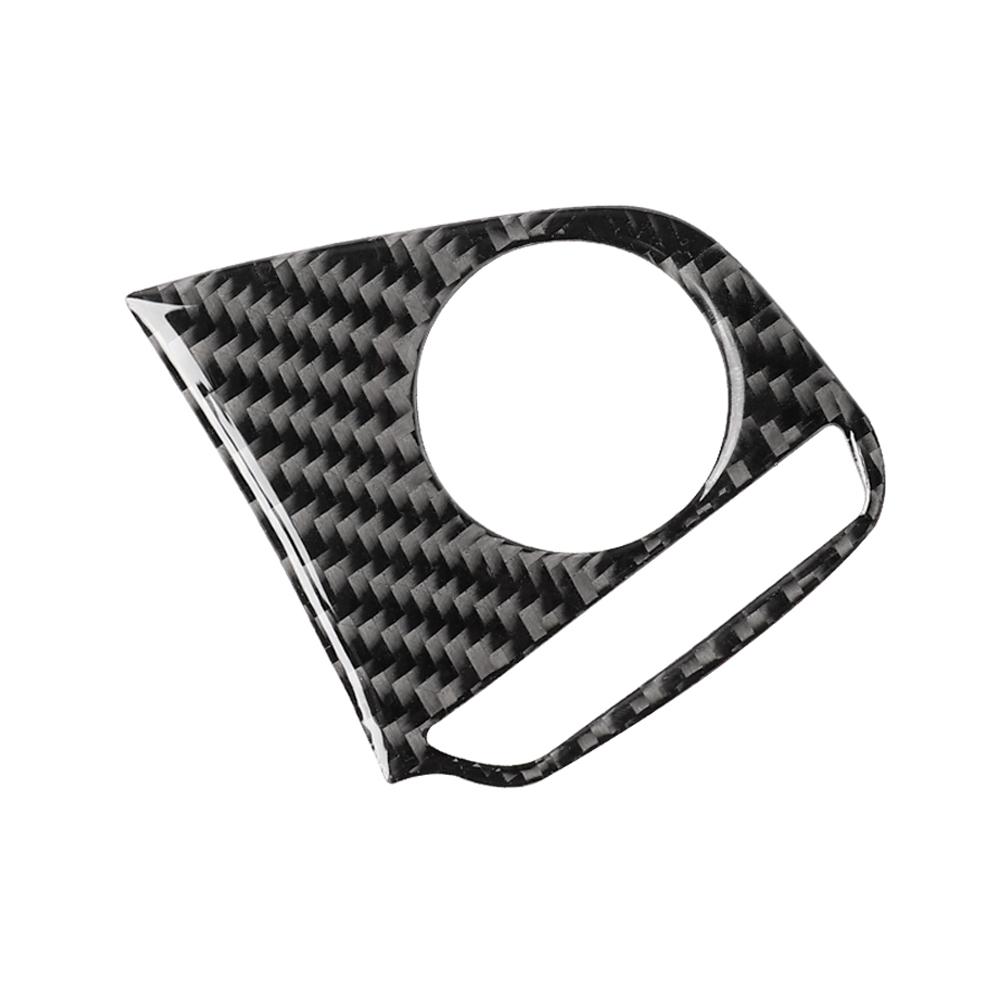 Carbon Fiber Steering Wheel Panel Cover Trim Car Interior Accessories For Honda Civic 10th Gen 2016 2017 2018 2019 2020