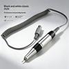 Electric Nail Drill Handpiece 5 PIN Fast Heat Dissipation Low Noise Replaceable Pen Handle for Manicure Pedicure Polish Grinding