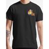 Pixel Roshi & Turtle T-Shirt,Soft Breathable & Fade-Resistant, Classic Fit for Daily Casual Wear