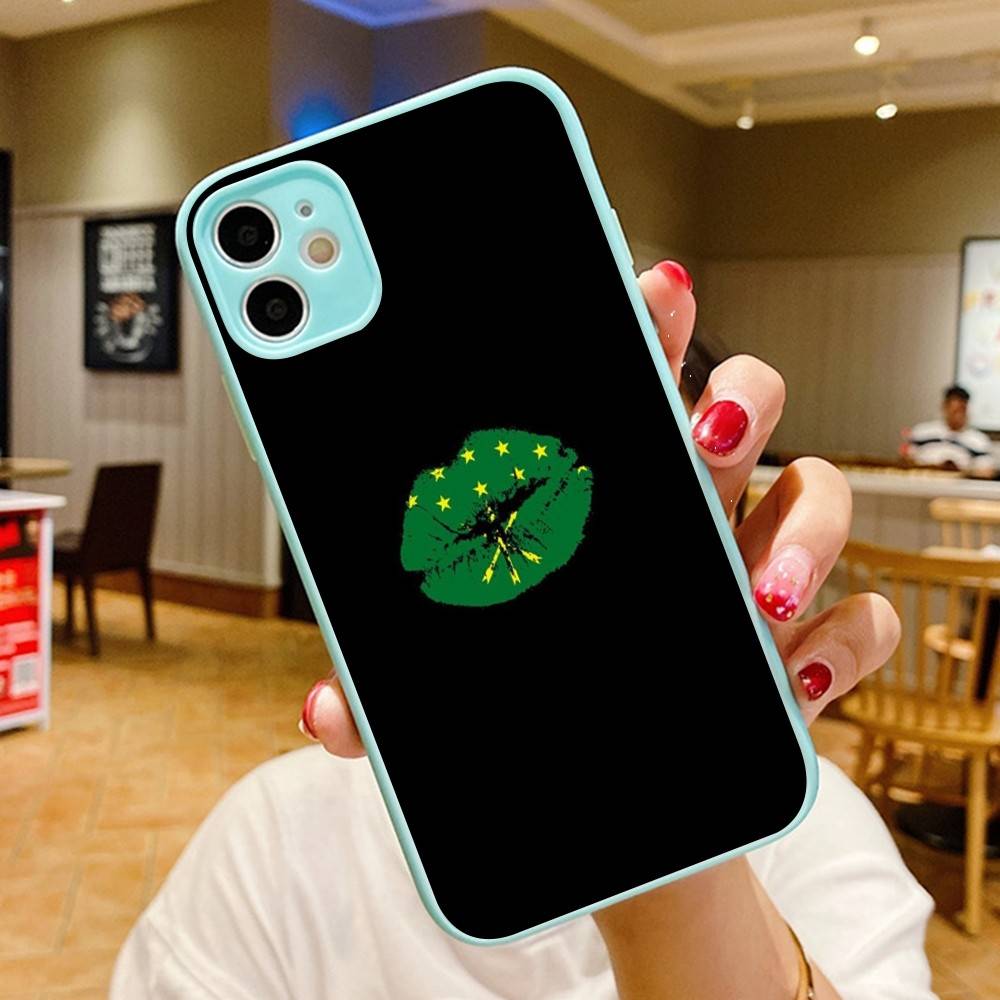

Adygea Circassian Flag Phone Case for iPhone 14 11 12 13 Mini Pro Max 8 7 Plus X XR XS MAX Translucent Matte Cover iphone 13 pro