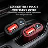 Car Seat Belt Base Anti-Collision Protector Cover Accessories For BMW M3 M5 X3 E93 F10 F20 F30 F40 F15 F25 F26 F31 F49 F86 Q1