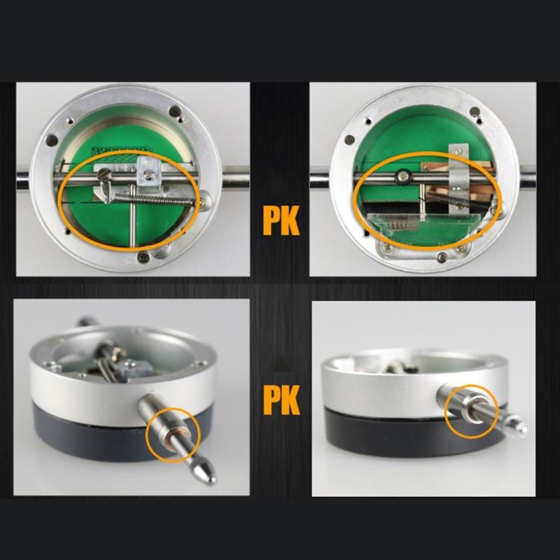Electronic Digital Dial Indicator Gauge Inch/Metric Conversion 0-1Inch/25.4mm Digital Probe Indicator Dial Tester
