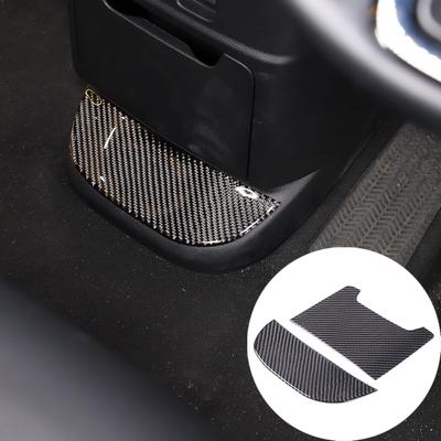 METYOUCAR Compatible with Honda JF3 JF4 Storage Panel Cover Center Storage Sticker Storage Cover Under Control Lower Center Control Carbon Fiber