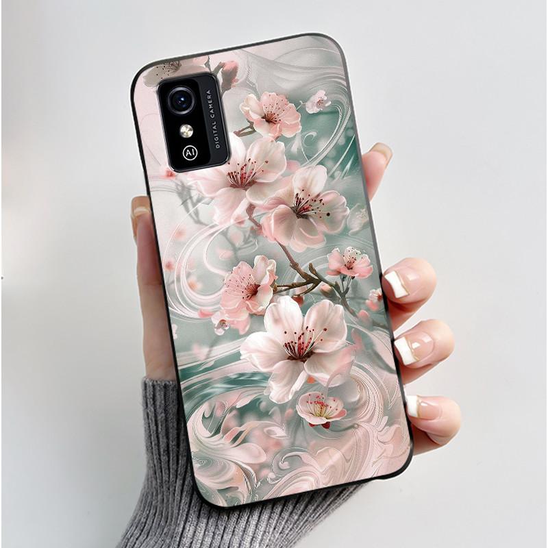 Cute Cartoon Case For ZTE Blade L9 Fundas Capa Printing Shell Protective Cover Soft Silicone Black Casing Shockproof Coque
