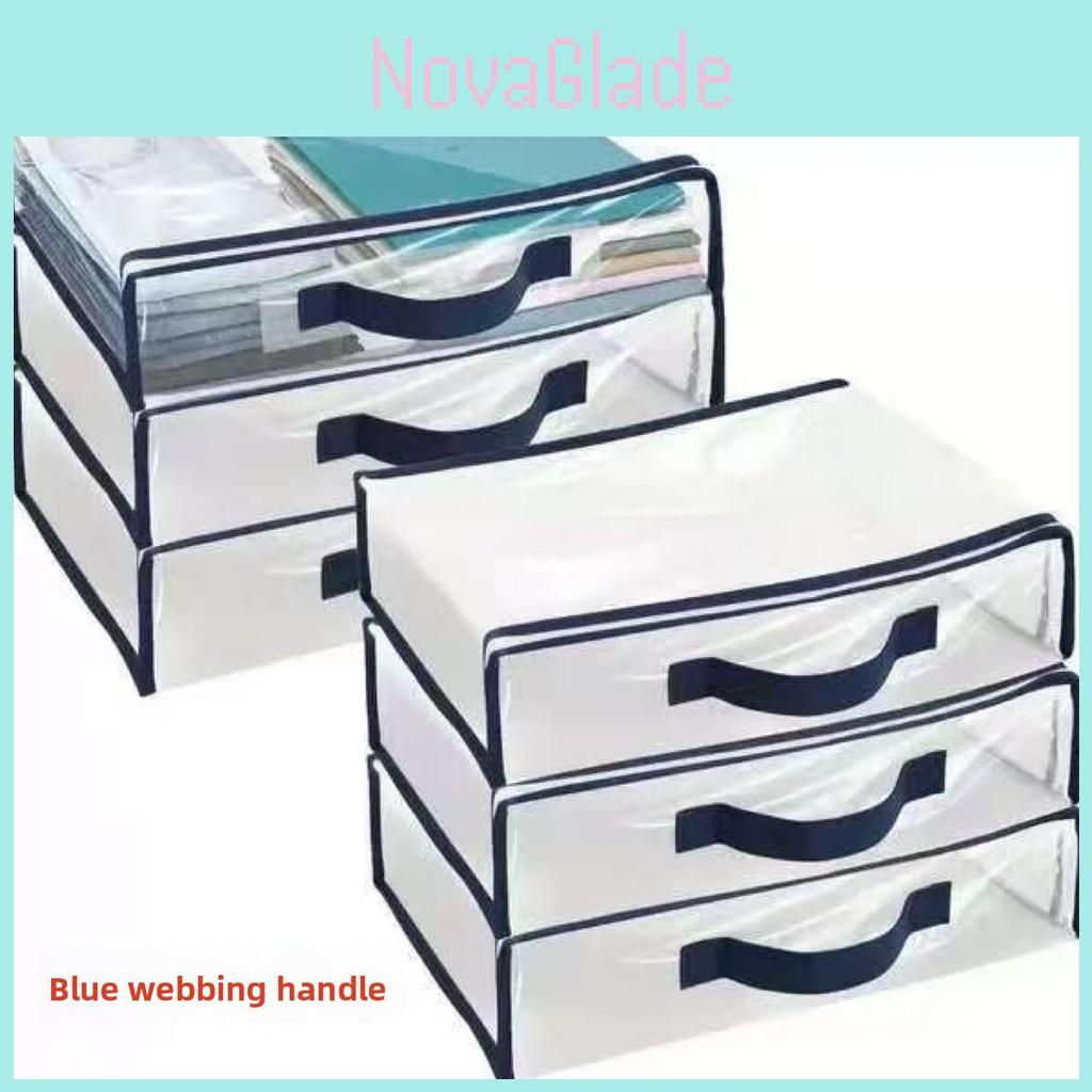 Scatola porta biancheria in PVC Minimalista Moderna con Cerniera per l'Organizzazione della Camera da Letto