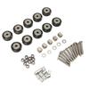 10Pcs 3D Printer Pulley Wheel Set 3D Printer POM Pulley Wheels Plastic Pulley Wheel with Bearing Idler for 3D Printer