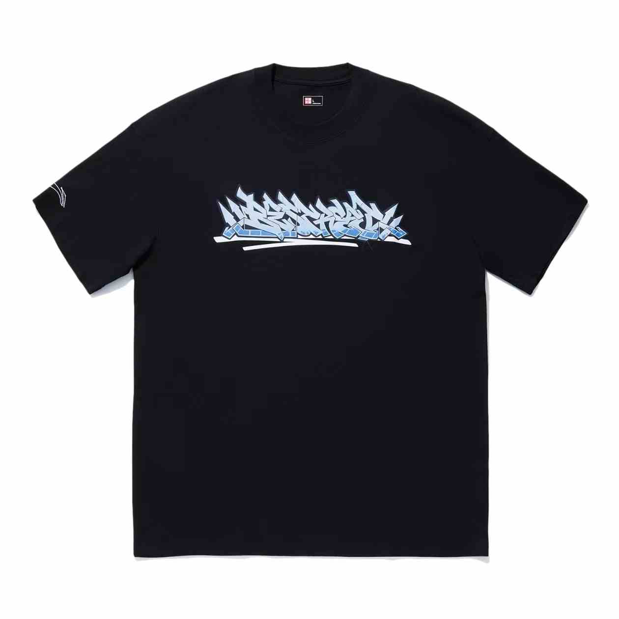 Li Ning Sports Life Collection T Shirt Unisex Black AHSU273-2- S