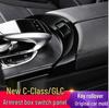 Kompatibel Mercedes-Benz C-Klasse C180L GLC260L GLC300L Armlehnenbox Knopf Aufkleber Rahmen