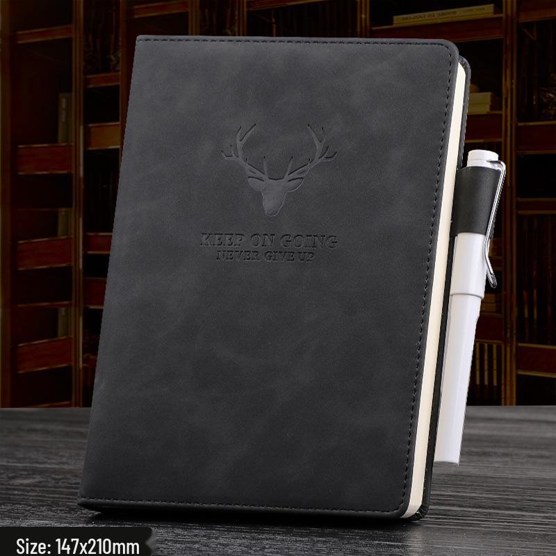 

Ежедневник формата А5 в кожаной обложке для студентов и деловых встреч A5