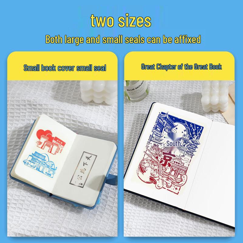Travel & Museum Stamp Collection Album