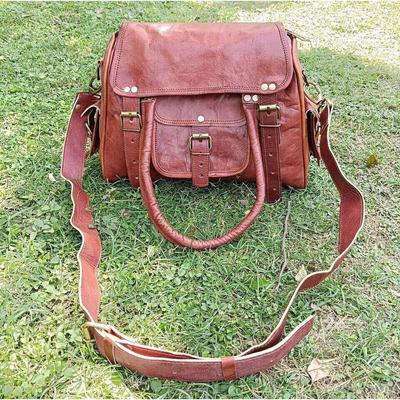 Ledertasche, Tragetasche für den alltäglichen Gebrauch, Laptop-Arbeitstasche, Studententasche, Schultertasche