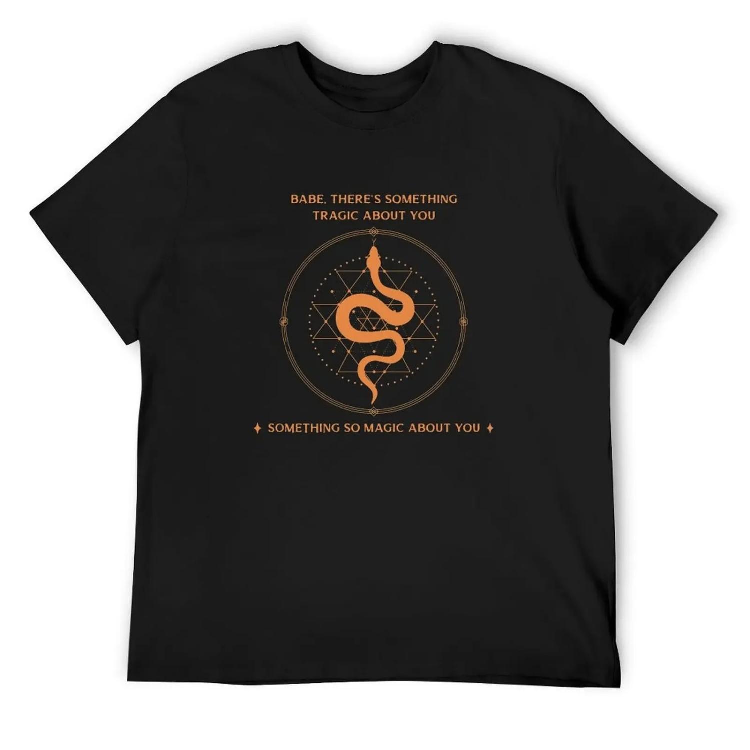 

Something Tragic _ Magic About You T-Shirt Clothing cotton graphic tees cute tops plus size clothes funny t shirts men XXXXXL чорний