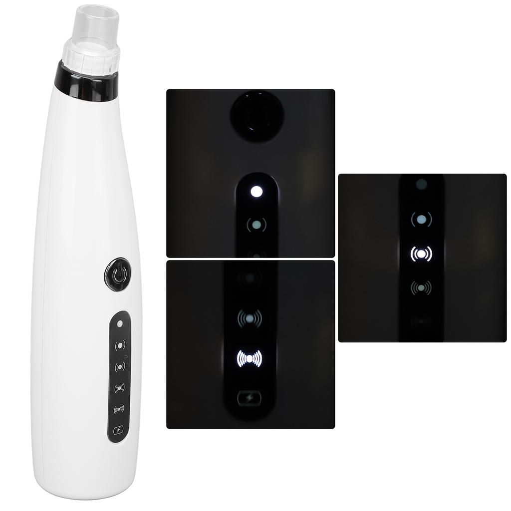 Blackhead Remover Vacuum 5 Suction Power 6 Heads Deep Cleaning Electric Facial Pore Cleaner Machine