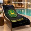 Toalha de Praia Personalizada com Estampa John Deere Toalha Grande Para Casa Banheiro Praia