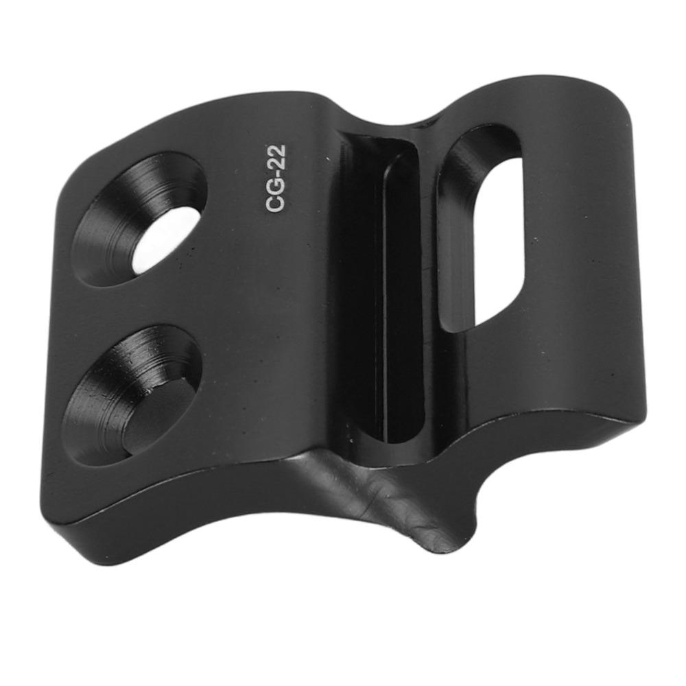 Gancio deragliatore anteriore telaio bicicletta lavorato CNC Accessorio per bicicletta